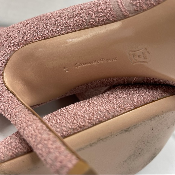 Gianvito Rossi Fiona Boucle Ankle Boot Size 41 - Picture 7 of 8